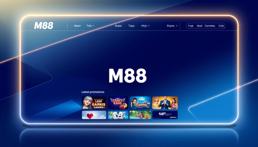 M88 UX/UI design